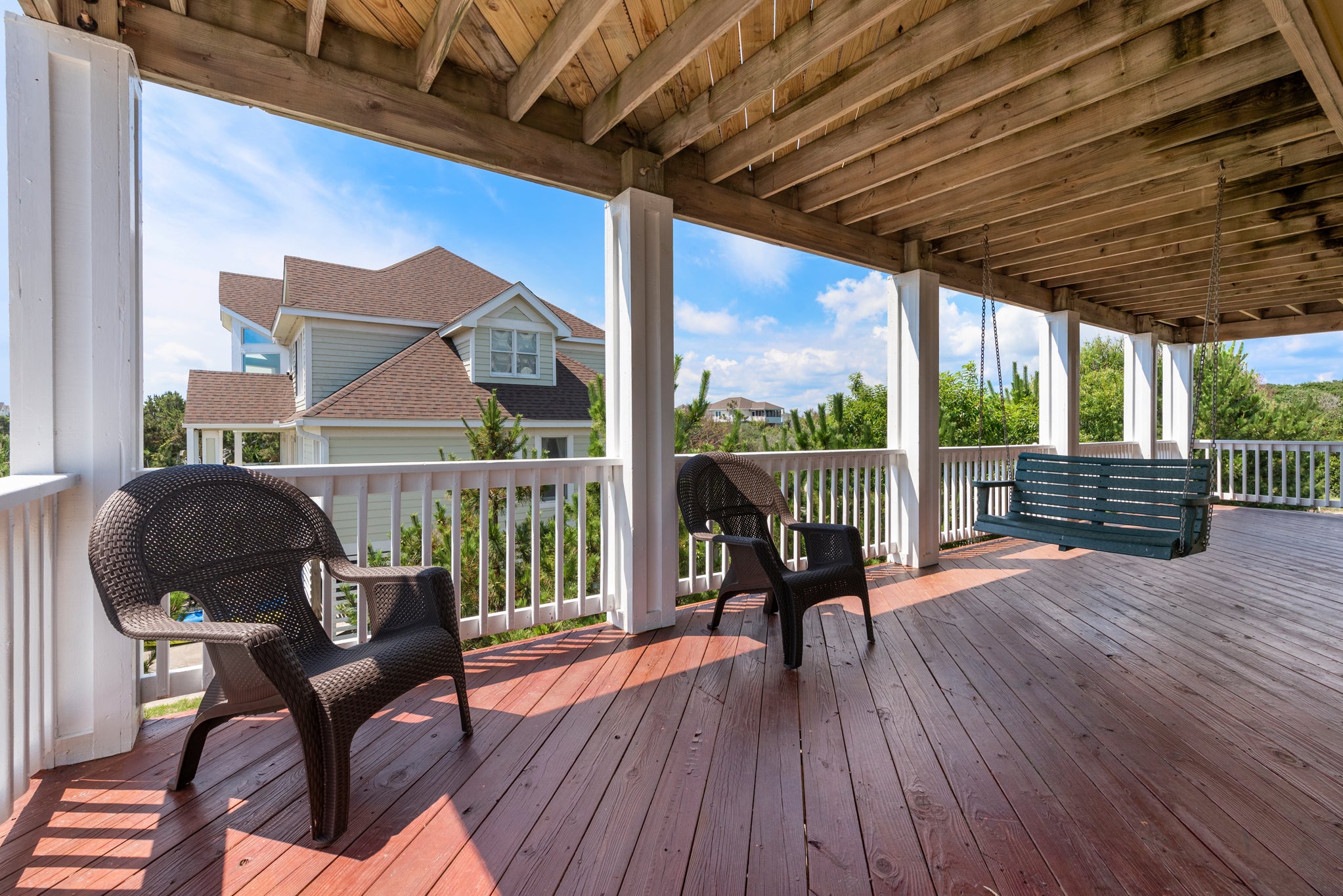 WH242: Starboard Home | Mid Level Covered Deck