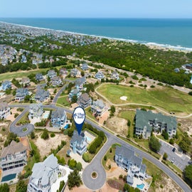 CC198: Sunshine & Water Views - Best in the Outer Banks! | Aerial View