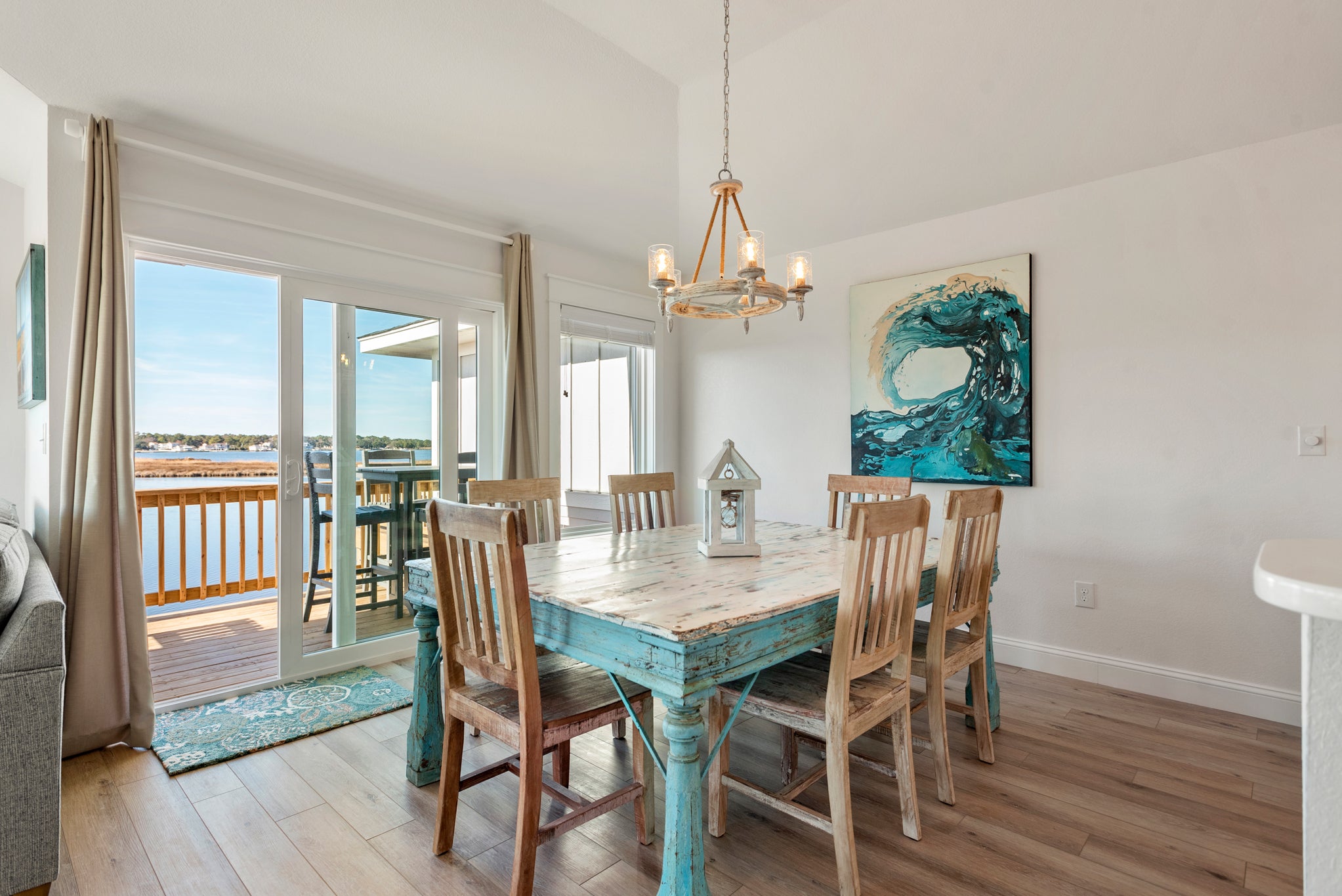 CLP301A: Sunset On The Sound | Top Level Dining Area