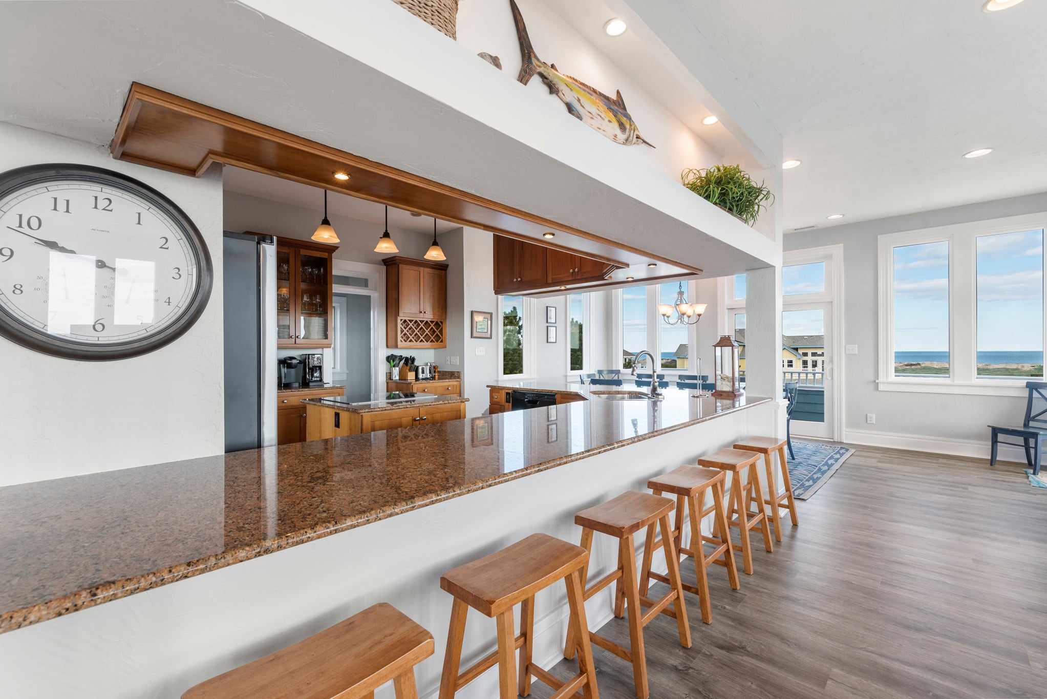 CC198: Sunshine & Water Views - Best in the Outer Banks! | Top Level Kitchen