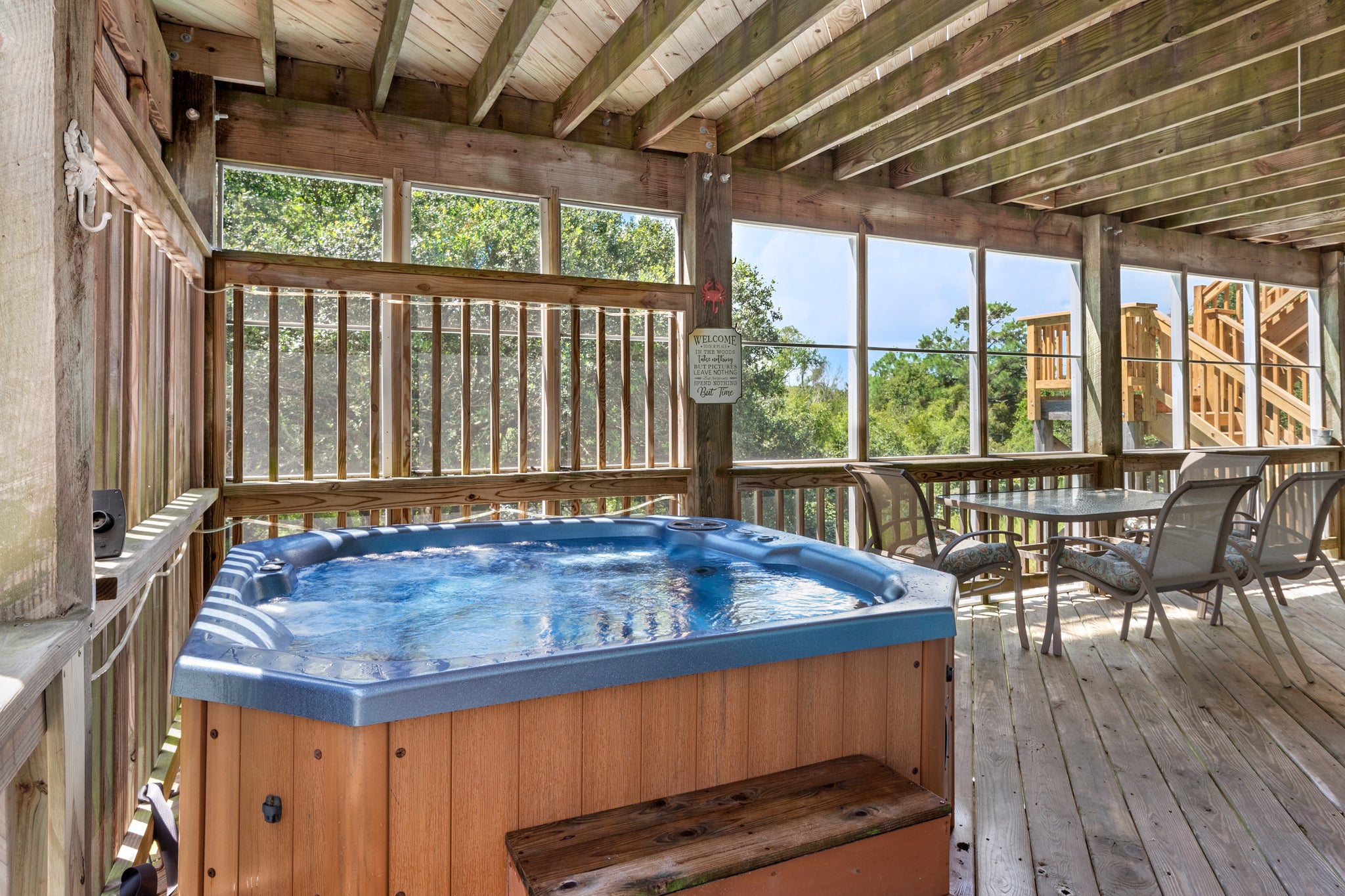 CP49: Bo's Bungalow | Mid Level Screened Porch w/ Hot Tub