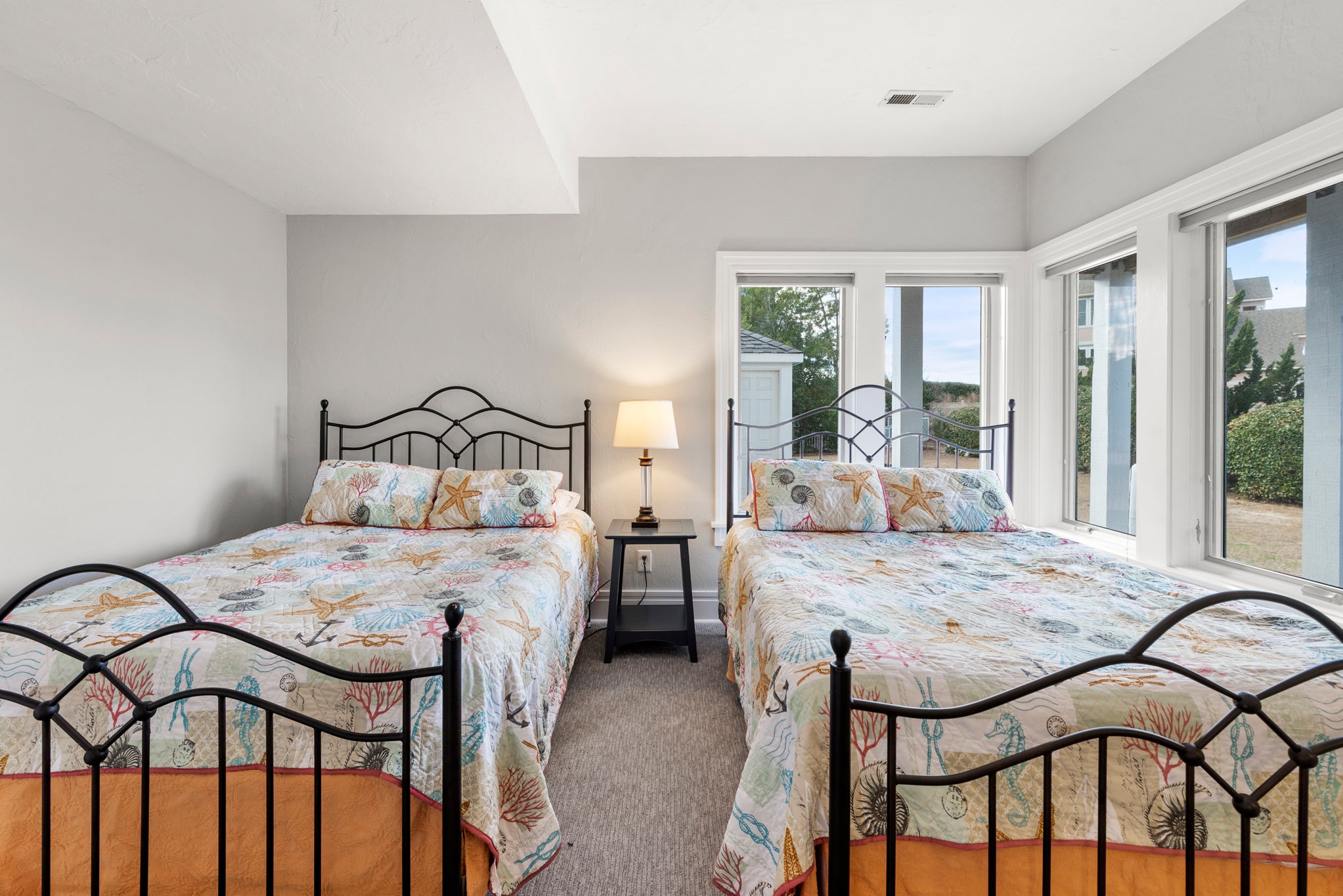 CC198: Sunshine & Water Views - Best in the Outer Banks! | Bottom Level Bedroom 1