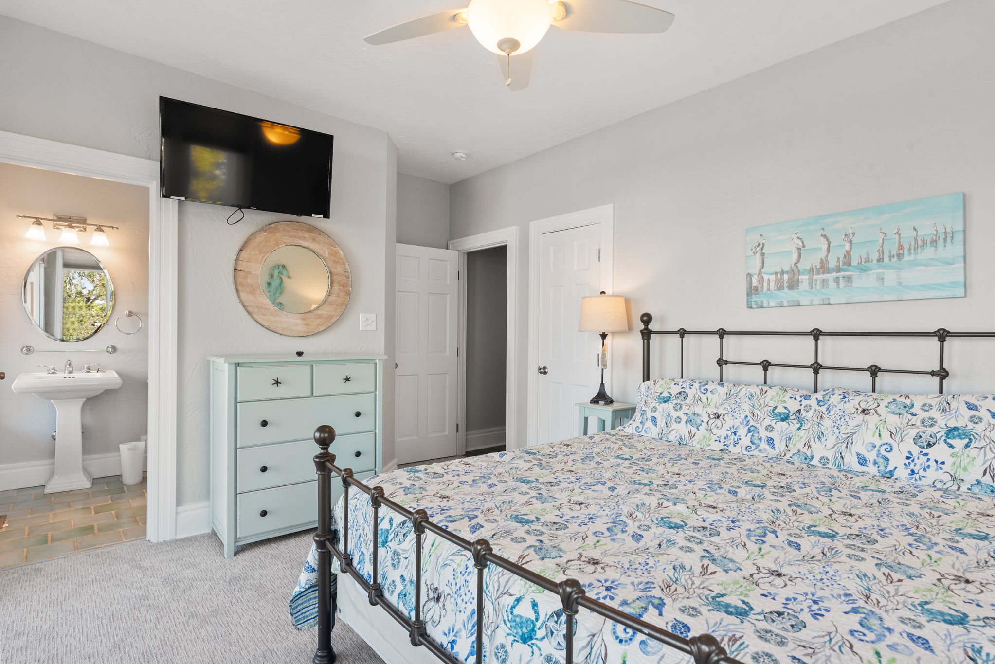 CC198: Sunshine & Water Views - Best in the Outer Banks! | Mid Level Bedroom 6