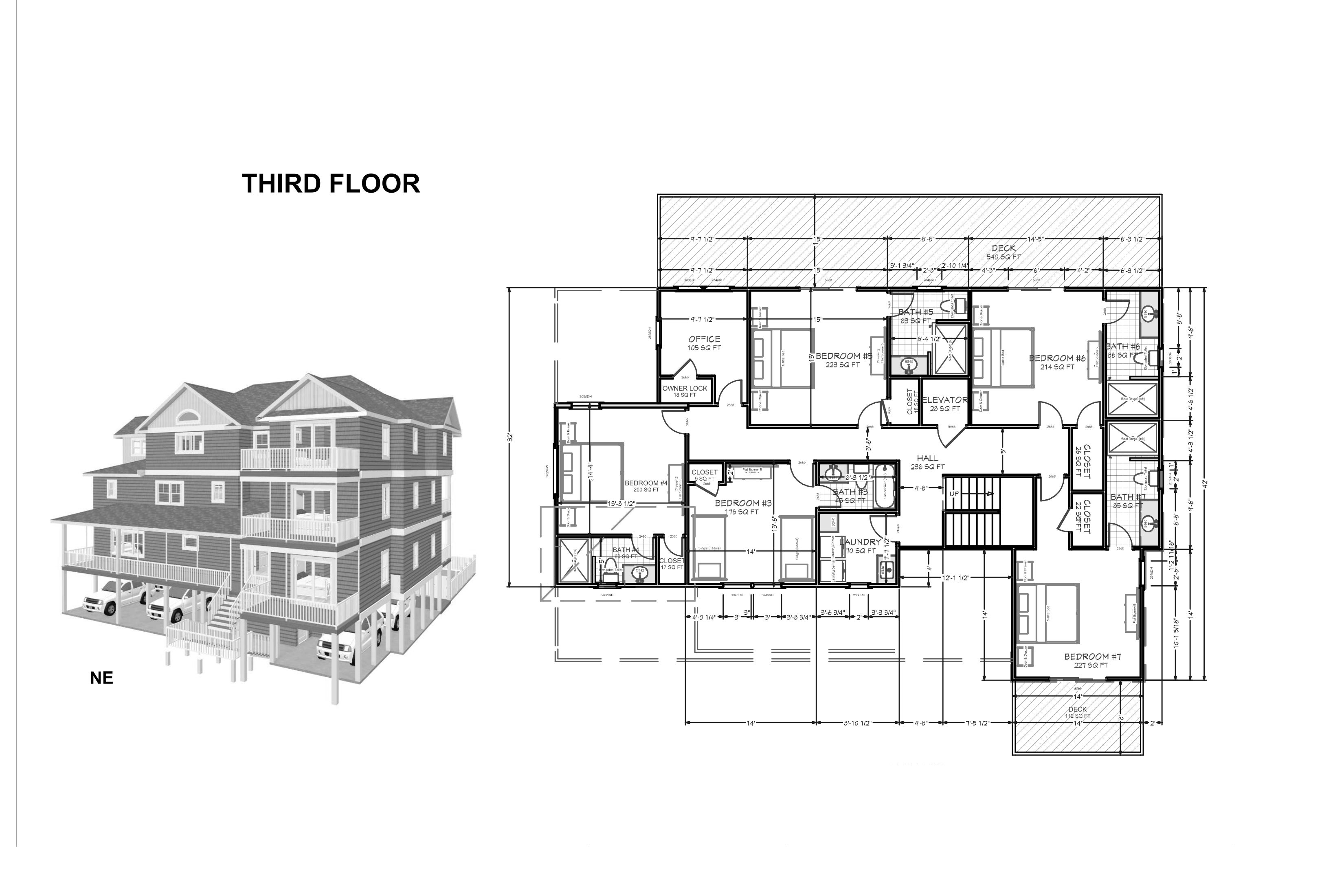 HIRO05: Livin' The Dream | Level 3 Floorplan