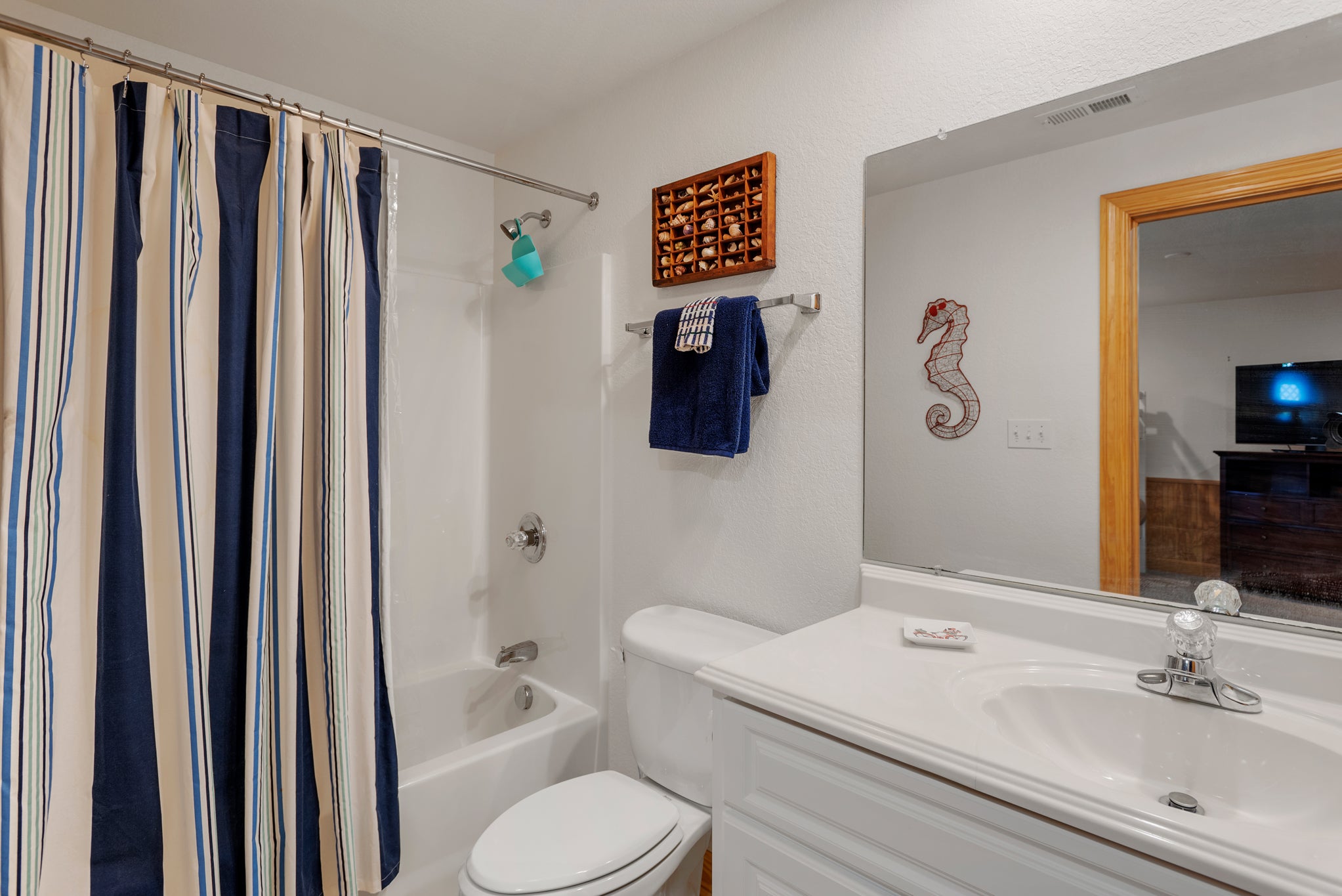 SH08: Serenity Shores | Bottom Level Bedroom 1 Private Bath