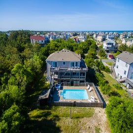 OH92: Banks Retreat  | Back Exterior - Aerial View