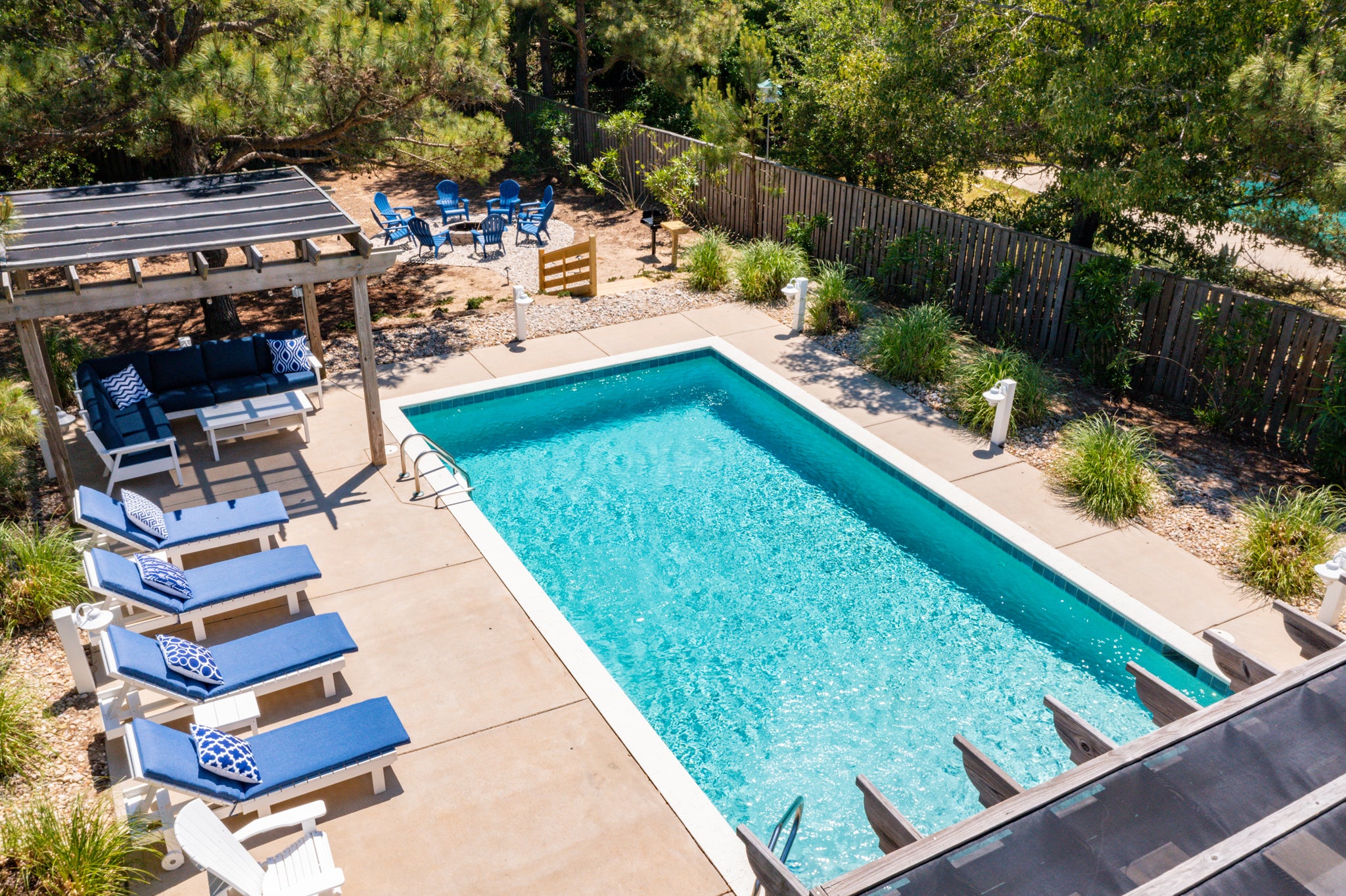 DU100: Duck Side Of The Moon | Private Pool Area - Aerial View