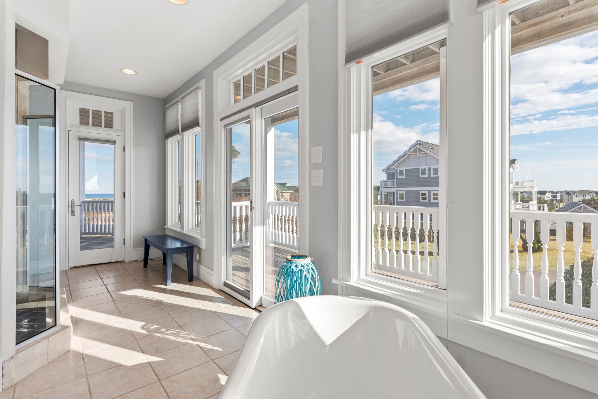 CC198: Sunshine & Water Views - Best in the Outer Banks! | Mid Level Bedroom 7 Private Bath