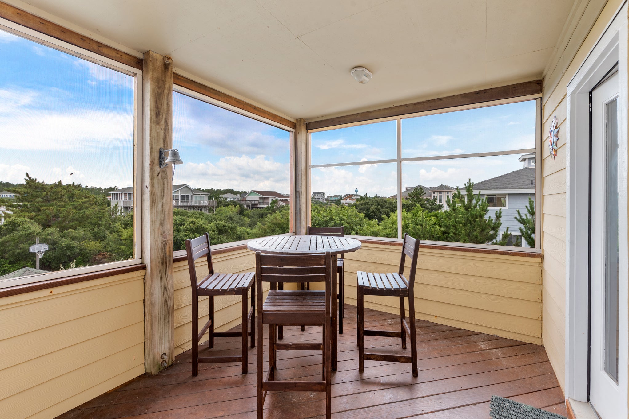 WH242: Starboard Home | Top Level Screened Porch
