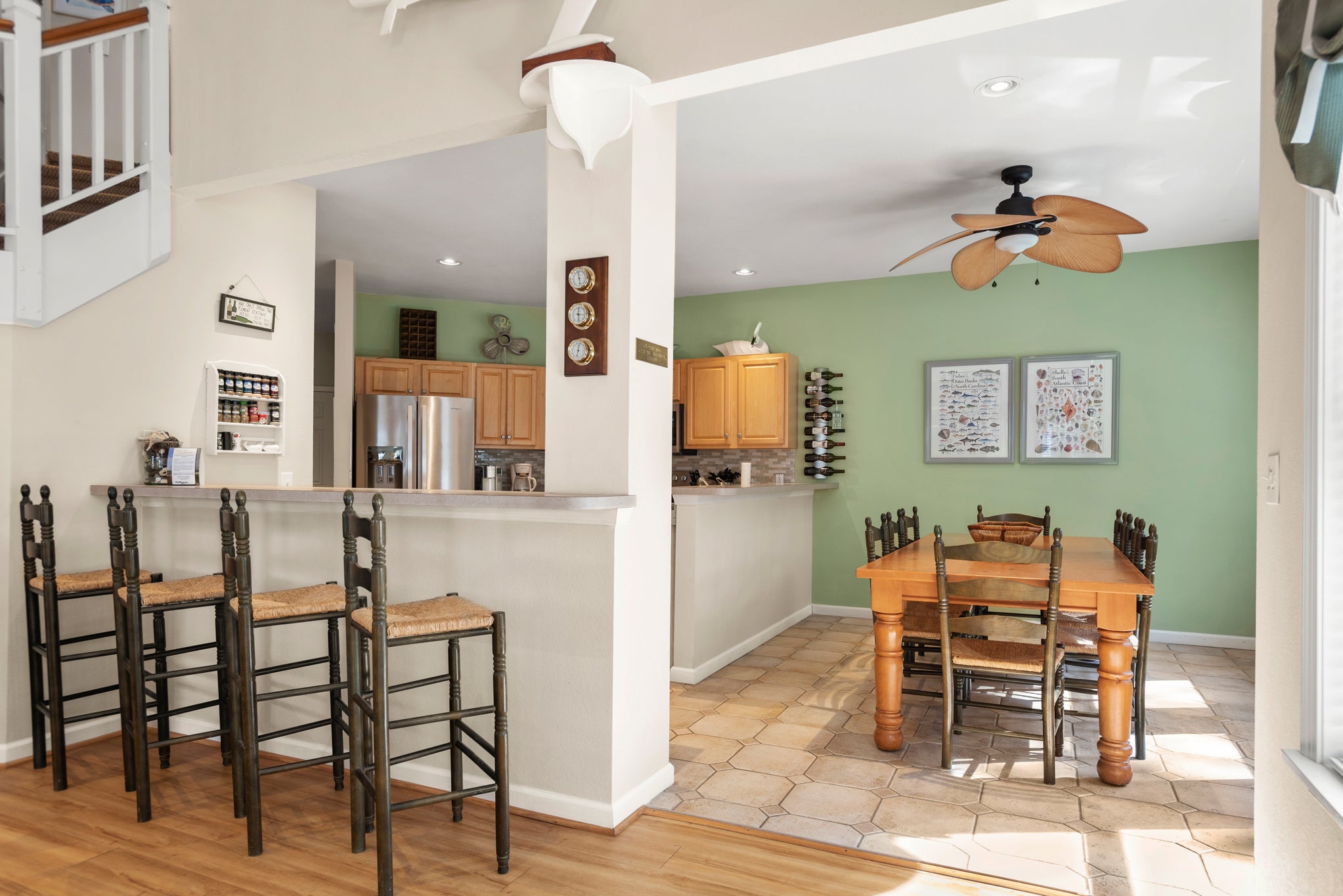 MB68: Tuck Away | Bottom Level Kitchen and Dining Area