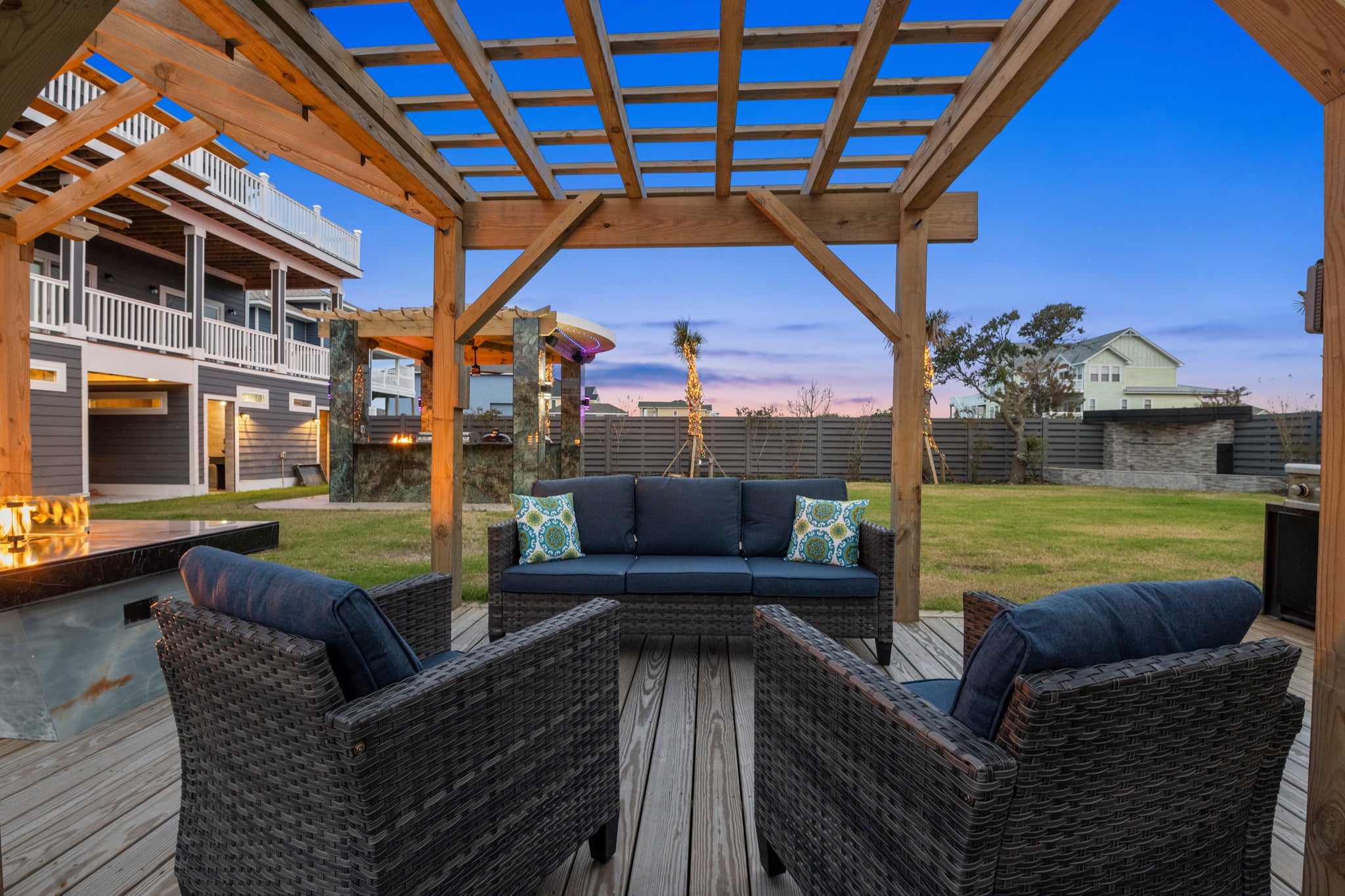WH786: The OBX One | Pergola w/ Outdoor Seating