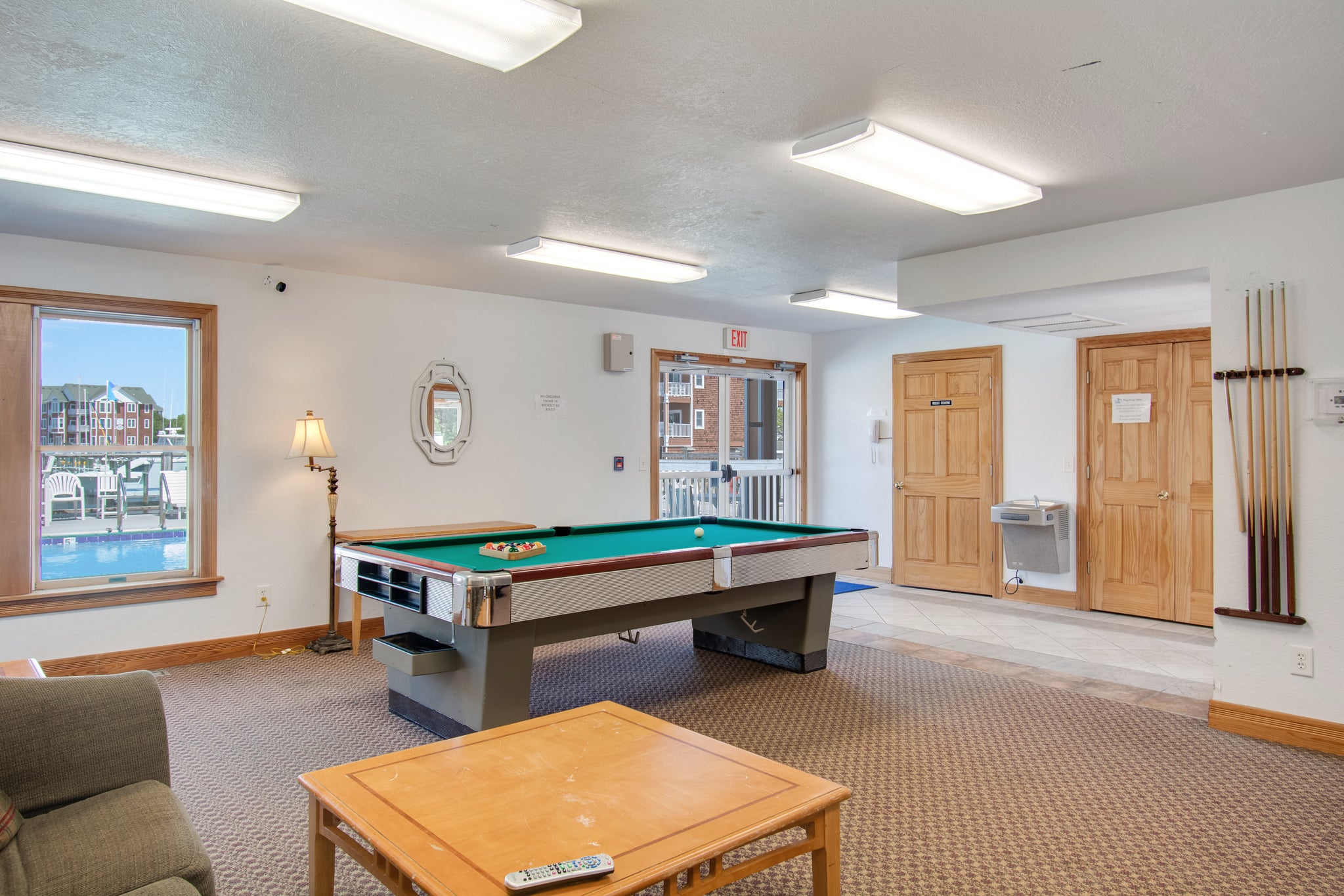 Shallowbag Bay Club | Community Clubhouse w/ Pool Table