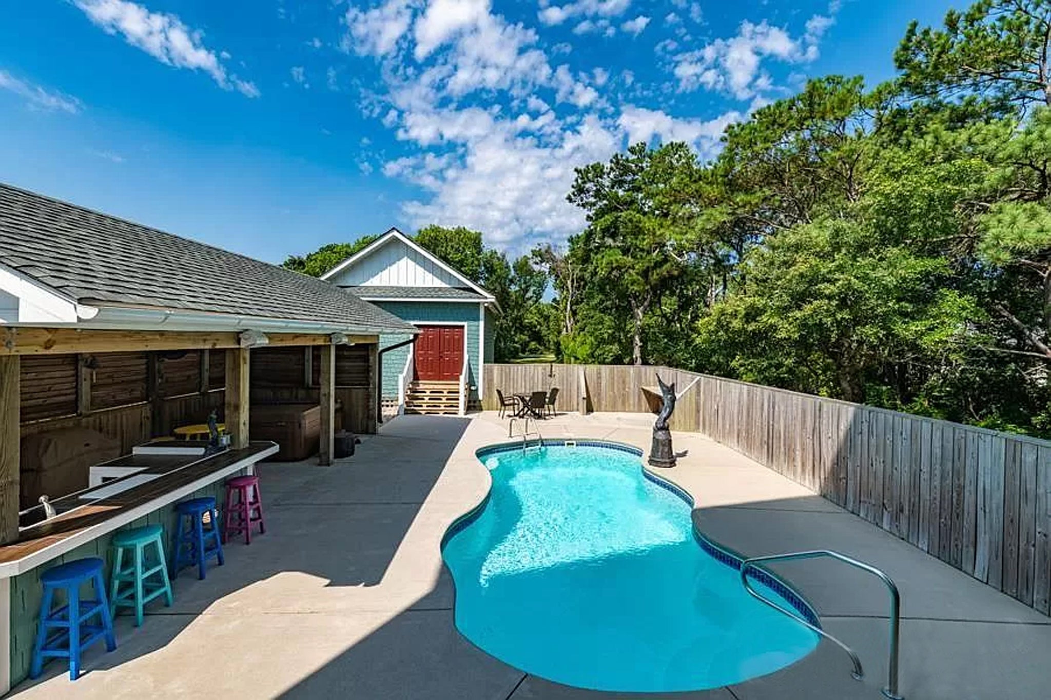 GR3630: Happy Hour | Private Pool Area w/ Cabana, Tiki Bar & Detached Pool House