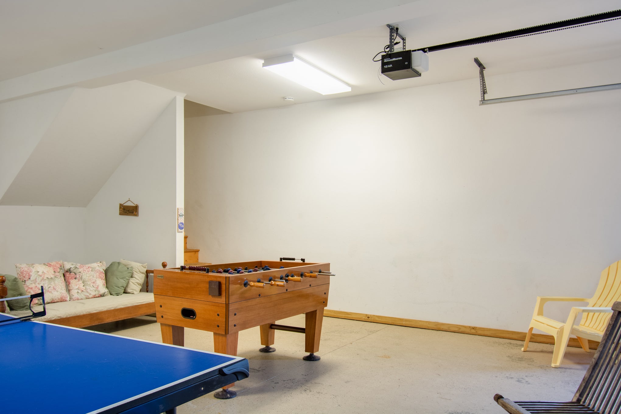 CC376: Wood Duck Inn l Bottom Level Garage/Game Room