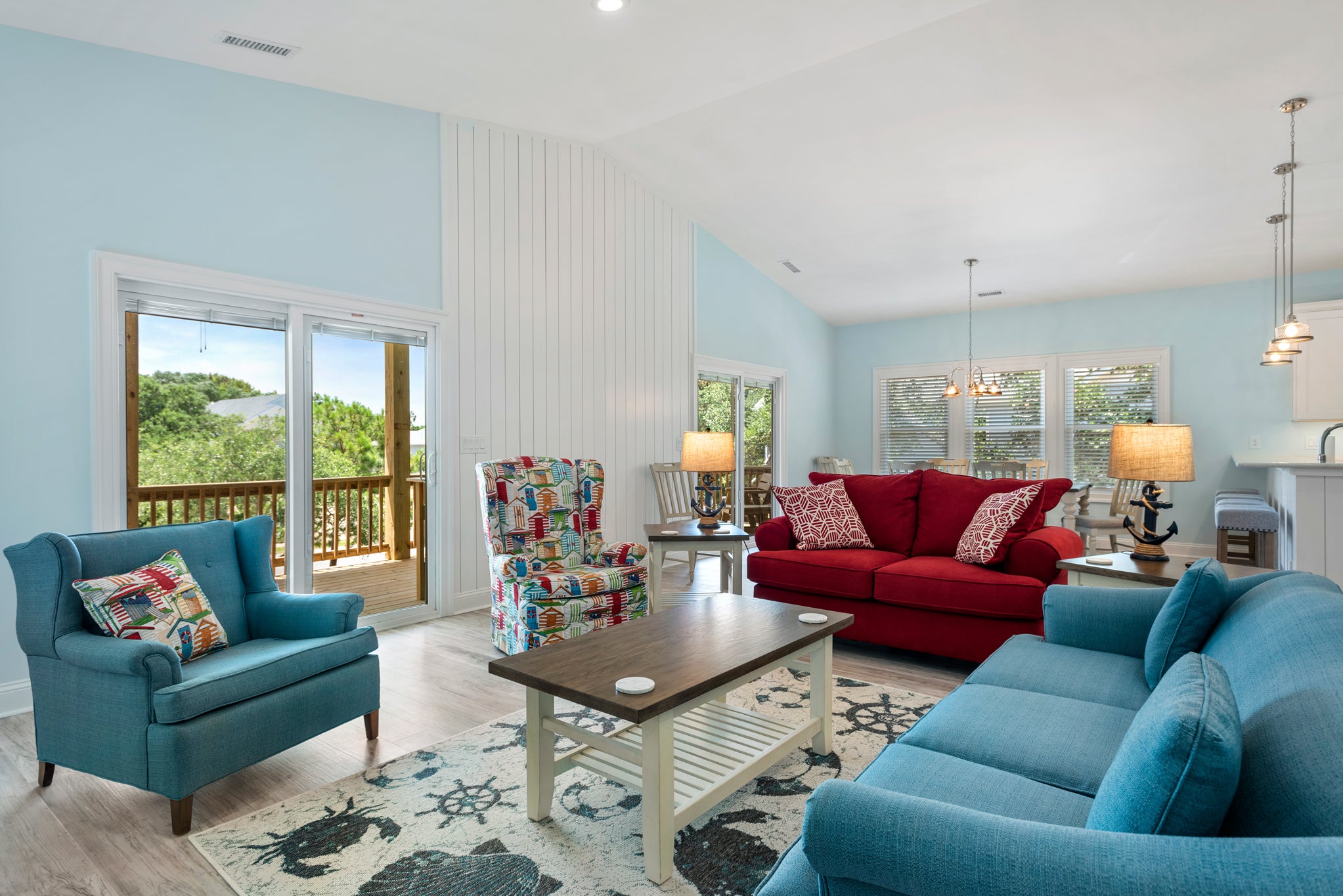 JR9706: Tranquility Cove | Top Level Living Area