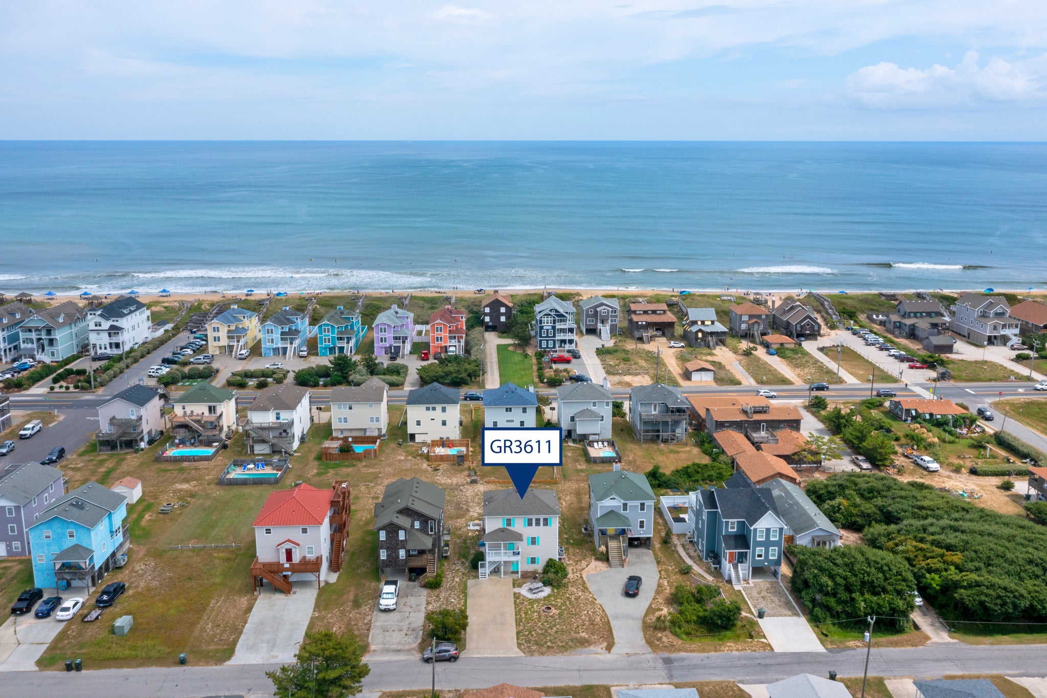 GR3611: Beach Bum'n | Aerial View