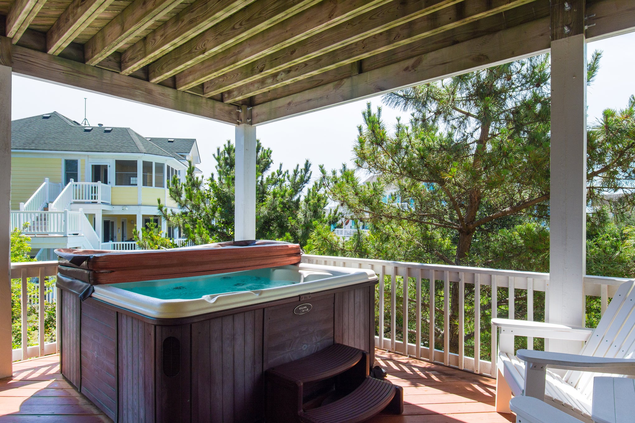 BU22: Love R Shack At The Beach l ML-RS Covered Deck with Hot Tub