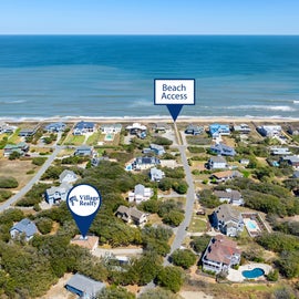 SH16: Southern Grove | Aerial View to Beach Access