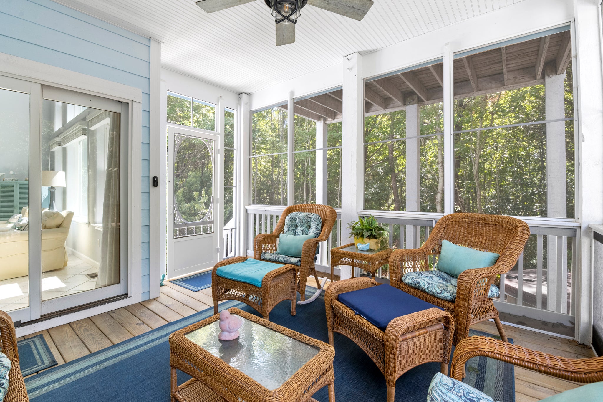 MB54: Blue Crab Cottage | Bottom level Screened Porch