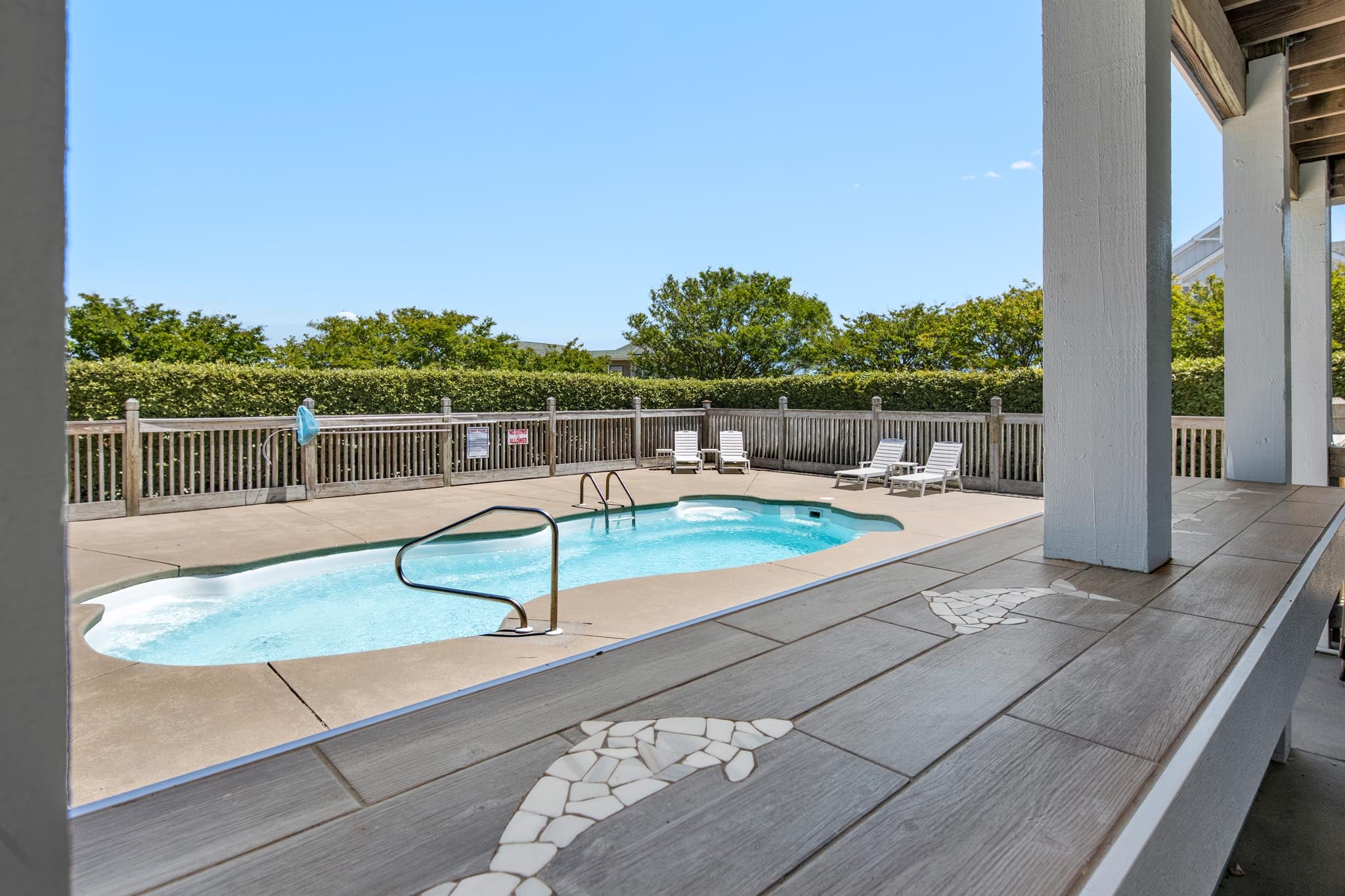 CC198: Sunshine & Water Views - Best in the Outer Banks! | Pool Area w/ Tiki Bar