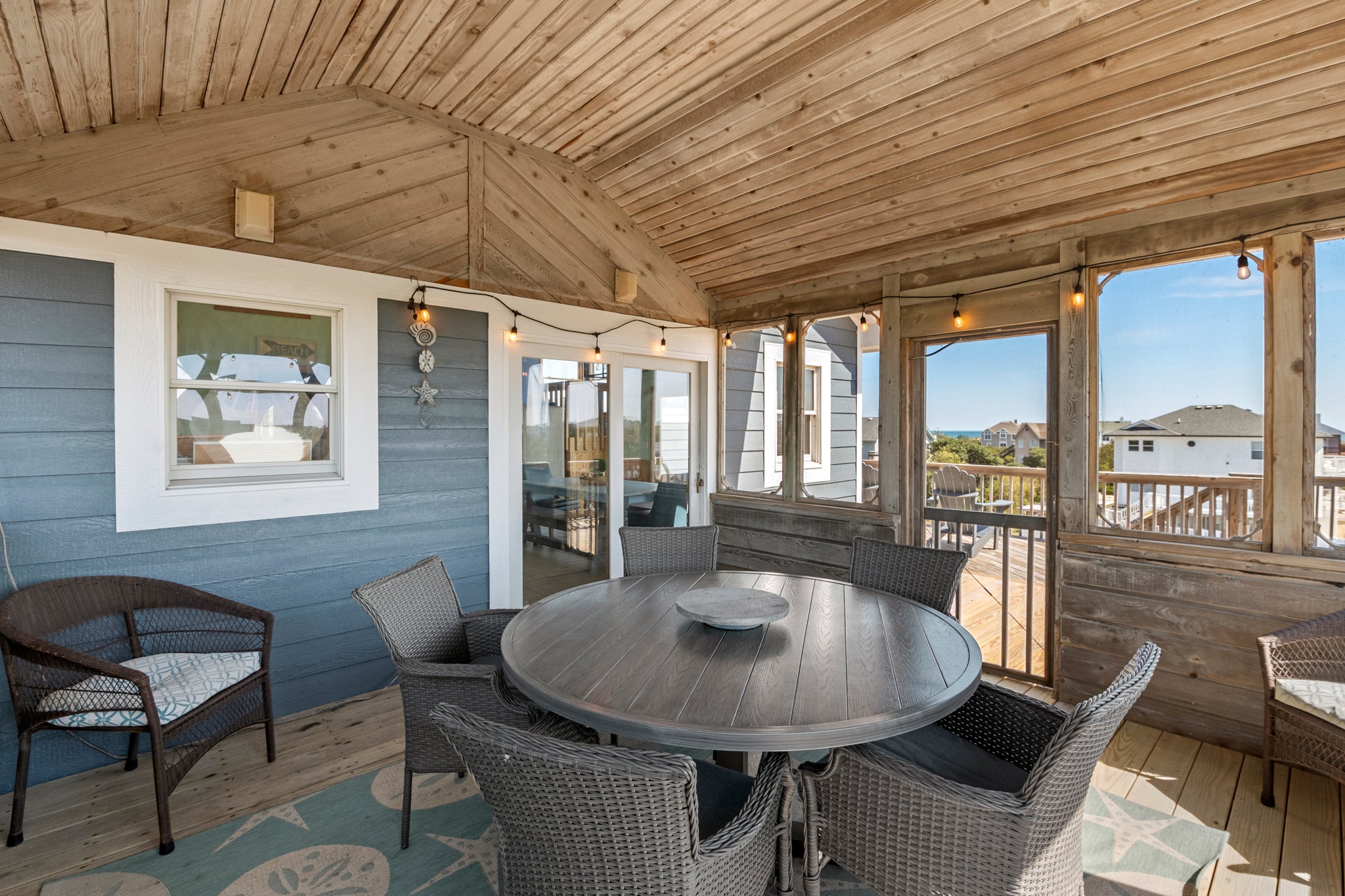 WH563: Hip Nautic | Top Level Screened Porch