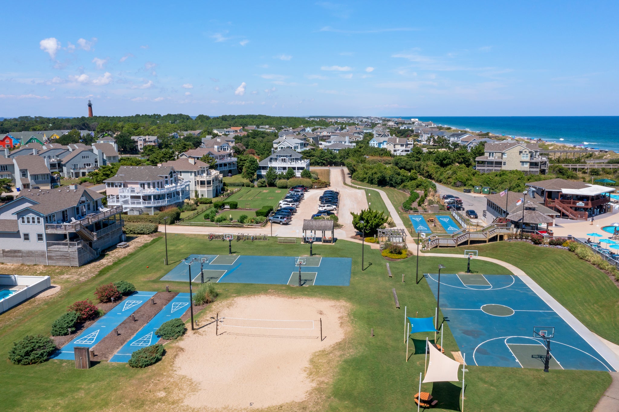 Corolla Light | Oceanfront Complex - Sports Courts