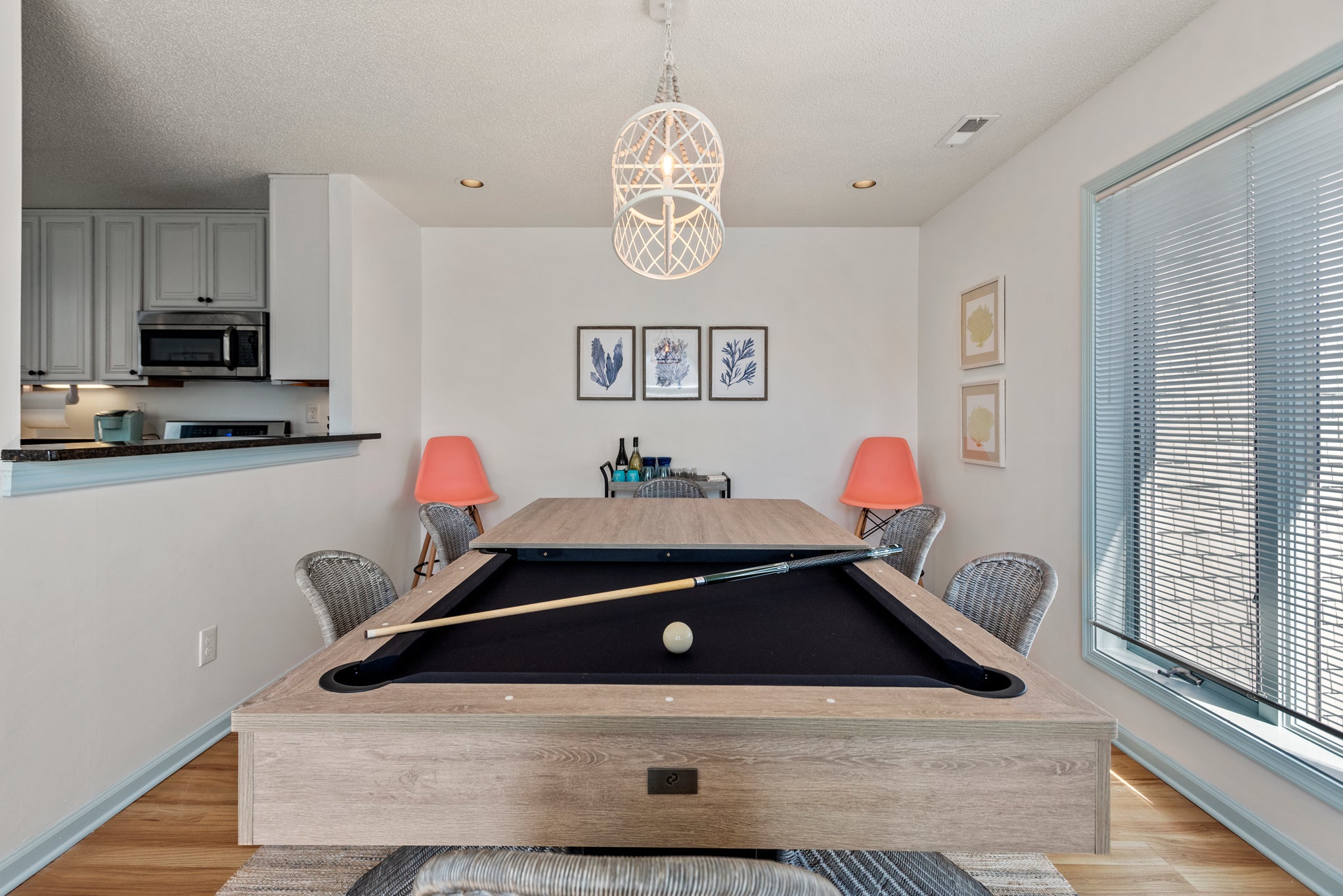 CL622: Carr'd Aweigh | Top Level Dining Area w/ Pool Table