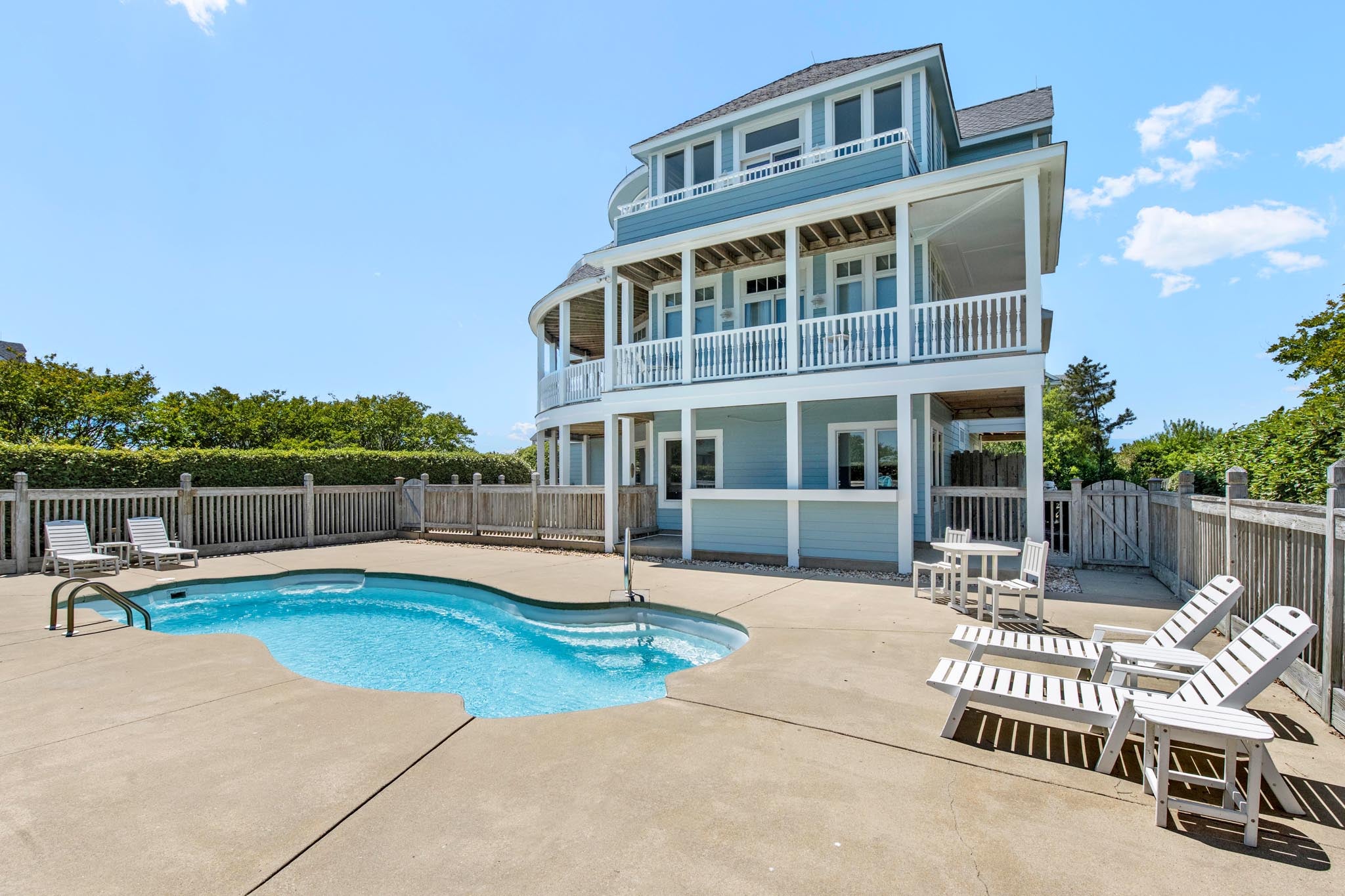 CC198: Sunshine & Water Views - Best in the Outer Banks! | Private Pool Area