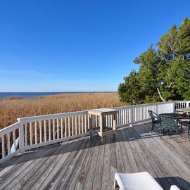CC005: Live Oak Landing | View of Sound from Back Deck