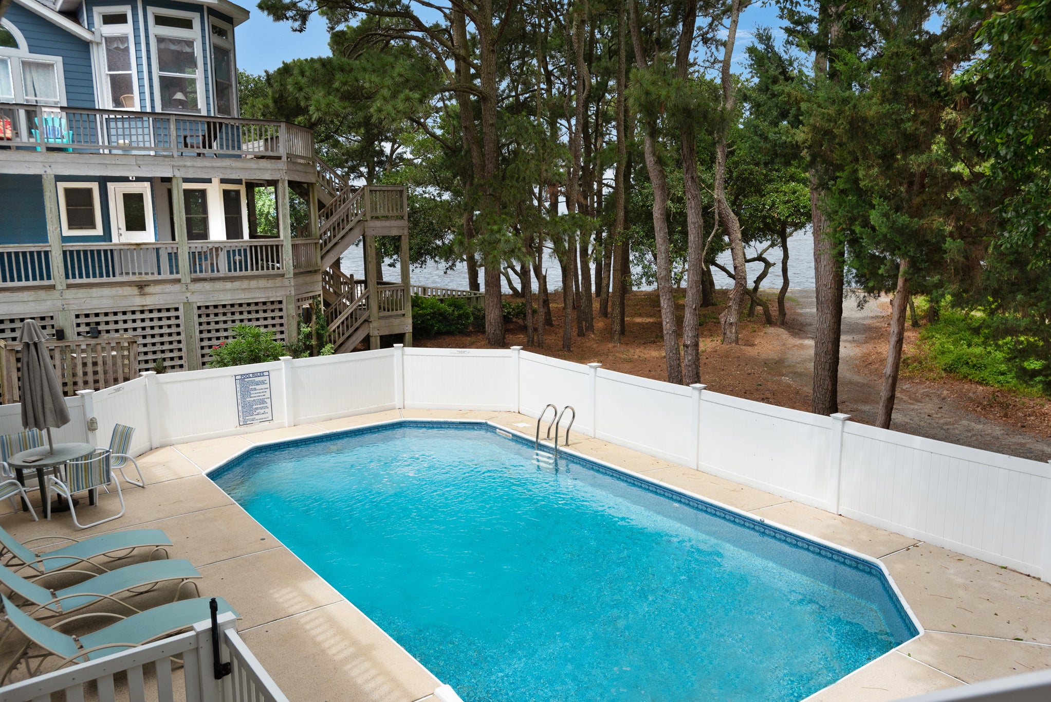 CL514: Plum Paws | Private Pool Area