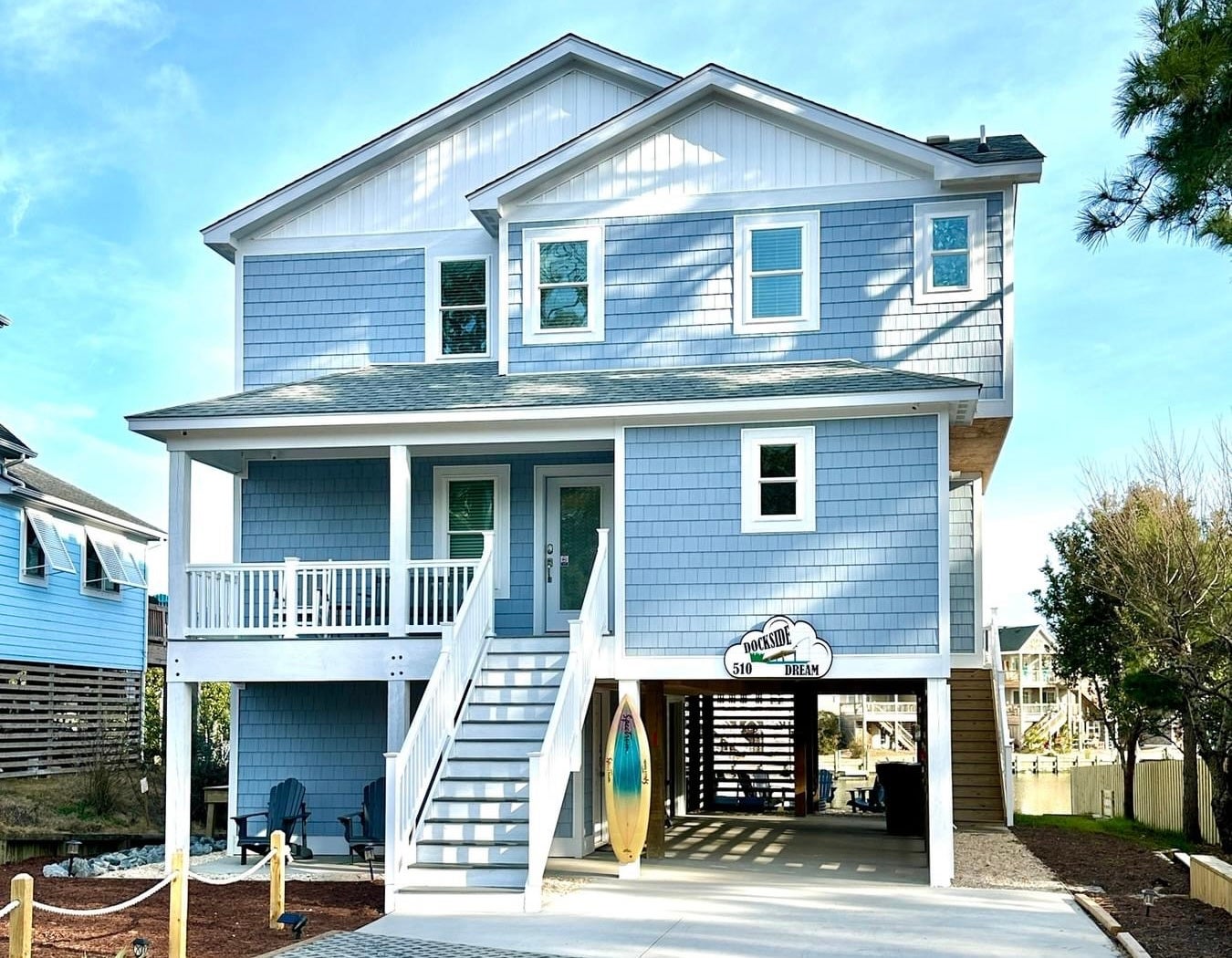 CH75: Dockside Dream | Front Exterior