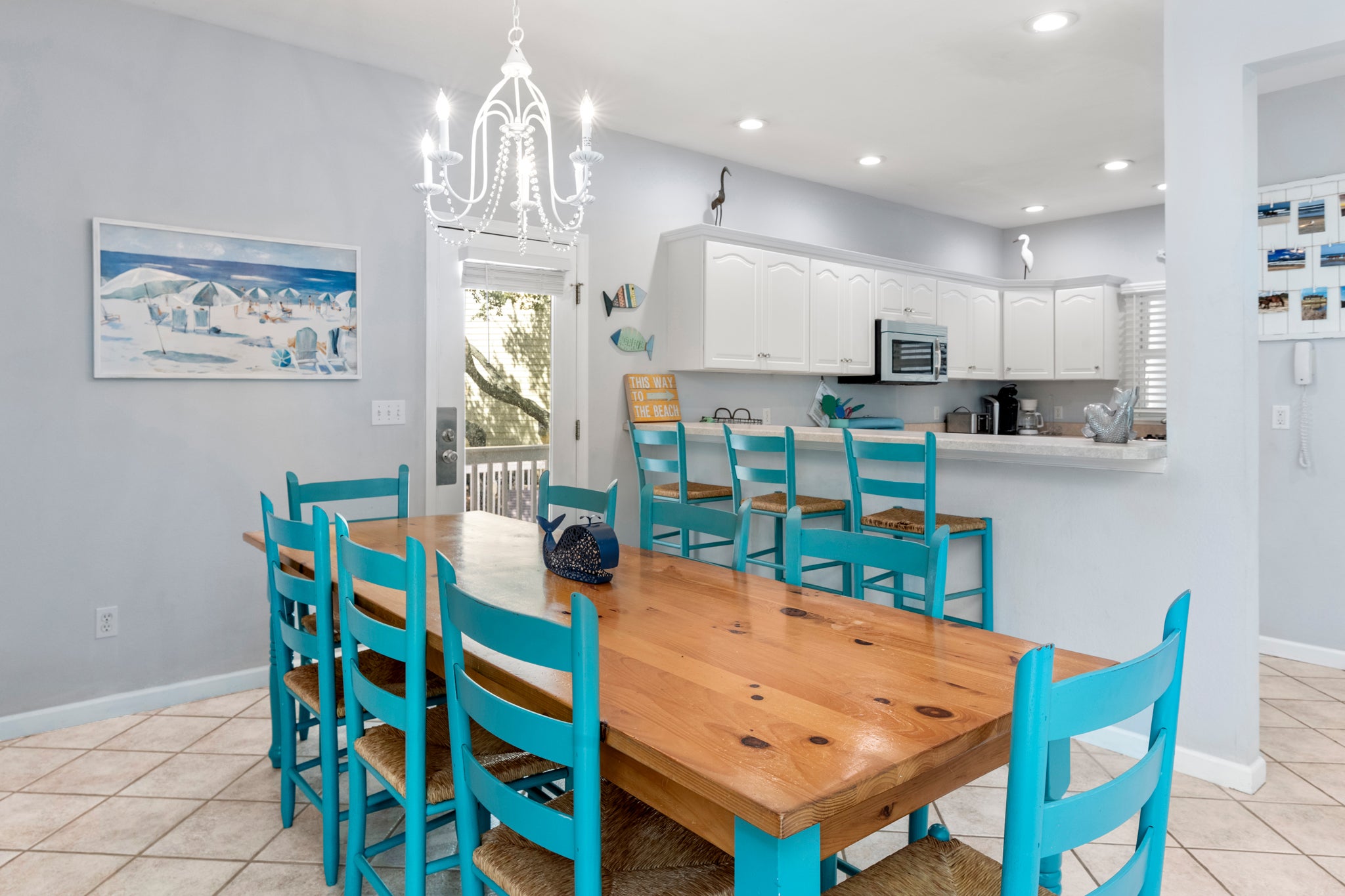 MB54: Blue Crab Cottage | Bottom level Dining Area