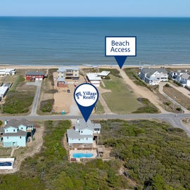 SH173: Ocean Haven | Aerial View to Beach Access