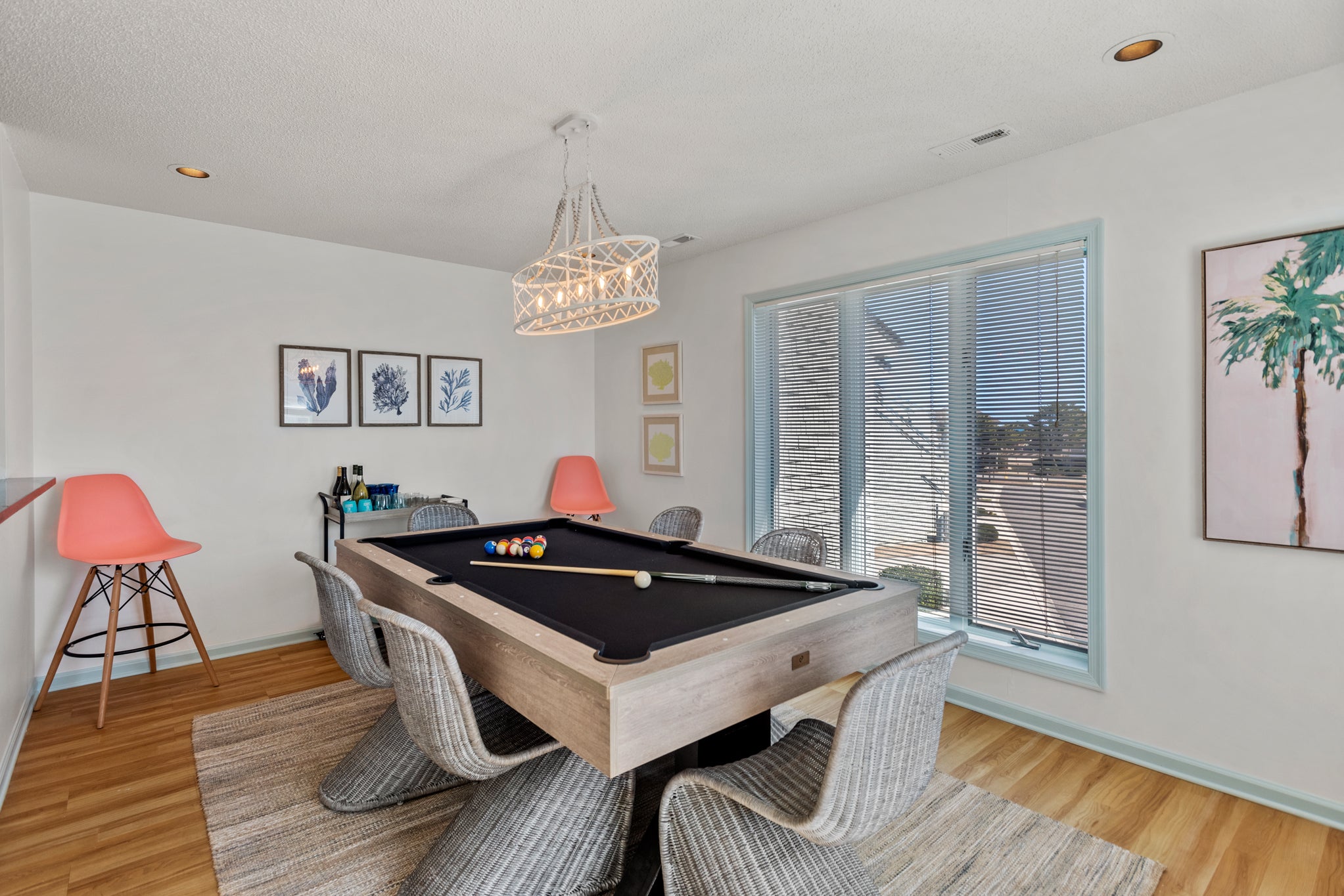 CL622: Carr'd Aweigh | Top Level Dining Area w/ Pool Table