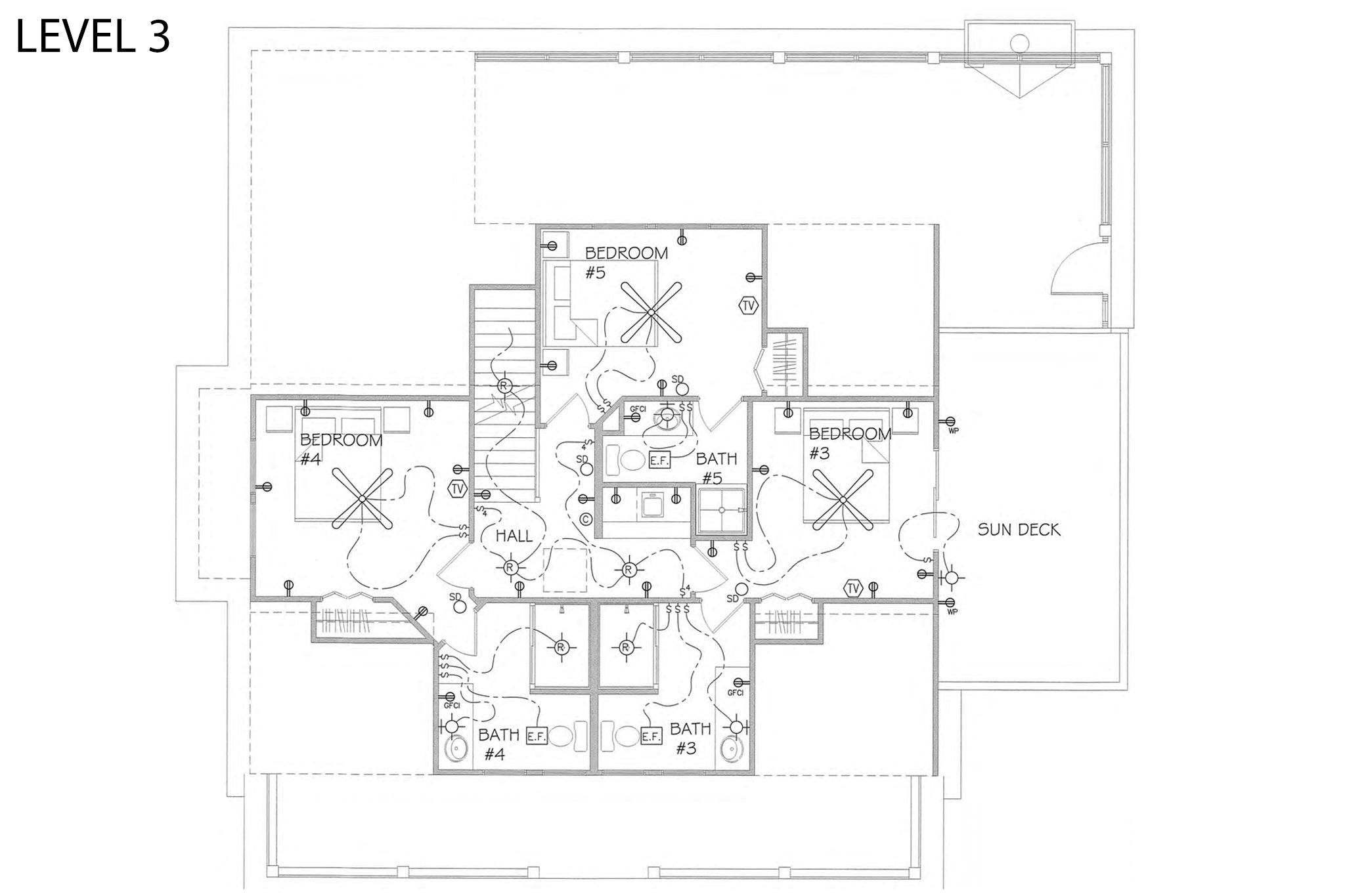 CL01: Creamsicle Cottage | Level 3 Floorplan