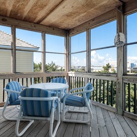 SV09: Eighty-Sea | Top Level Screened Porch