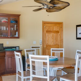 R45: Harris' Landing l Top Level Dining Area with Wet Bar