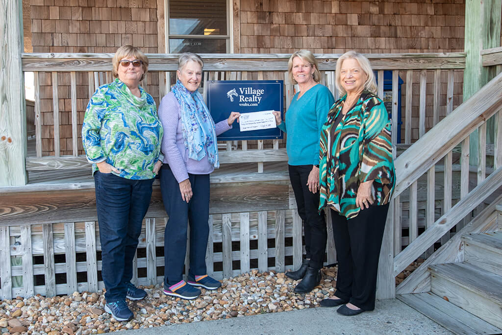 Village Realty Raised $32k+ for the Outer Banks Woman’s Club